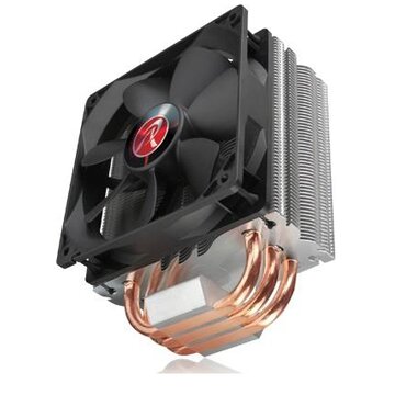 Raijintek Themis Processore Refrigeratore 12 cm Nero, Rame, Metallico