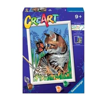 Ravensburger CreArt Best Friends Colore per kit di verniciatura in base ai numeri