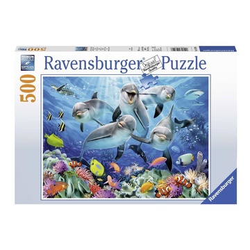 Ravensburger Delfini. Puzzle 500 Pezzi