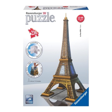 Ravensburger Eiffel Tower 3D Puzzle 216 pezzi