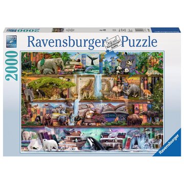 Ravensburger Großartige Tierwelt Puzzle 2000 pz Flora e fauna