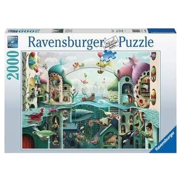 Ravensburger If Fish Could Walk Puzzle 2000 pz Arte