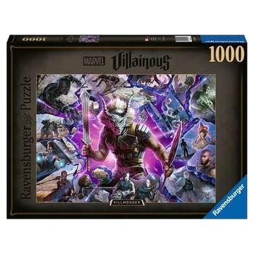 Ravensburger Marvel Villainous: Killmonger Puzzle 1000 pz Fumetti