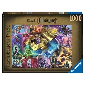 Ravensburger Marvel Villainous Thanos Puzzle 1000 pz Fumetti