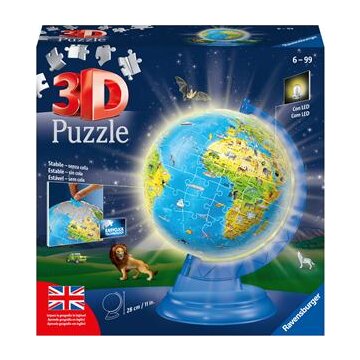 Ravensburger Puzzle 3D Globo Night Edition