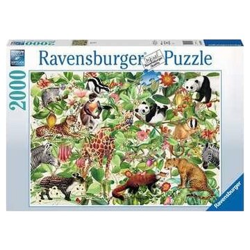 Ravensburger Selva Puzzle 2000 pz Animali