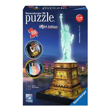 Ravensburger Statua della Libertà di notte