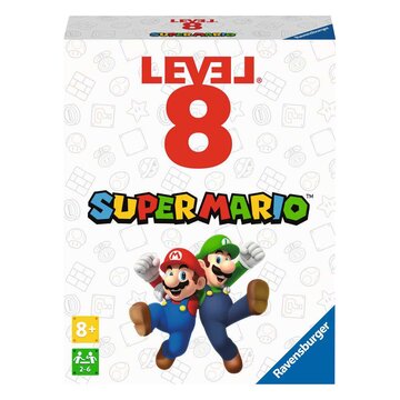 Super mario level 8 carta da gioco