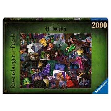 Ravensburger Villainous: All Villains Puzzle 2000 pz Arte