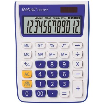 Rebell SDC912 calcolatrice Desktop Calcolatrice di base Viola
