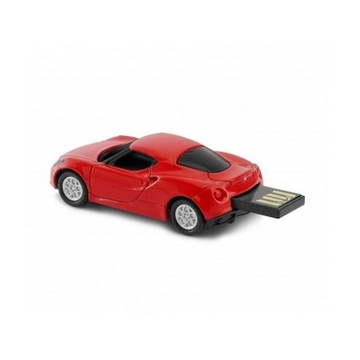 Alfa 4C USB 16 GB USB A 2.0 Nero, Rosso