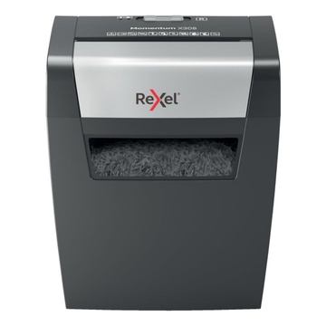 Rexel Momentum X308 distruggi documenti Particle-cut shredding Nero, Grigio