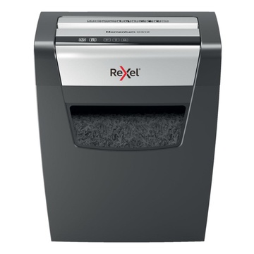 Rexel Momentum X312 distruggi documenti Particle-cut shredding Nero, Grigio