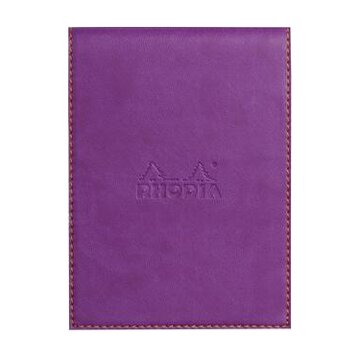 Rhodia Notepad cover + notepad N°12 quaderno per scrivere 80 fogli Porpora