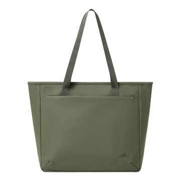 Eden pu pelle, poliestere, polietilene tereftalato riciclato (rpet) oliva donna borsa tote
