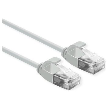 ROLINE 21.15.3901 cavo di rete Grigio 0,3 m Cat6a U/UTP (UTP)