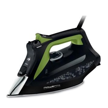 Rowenta DW6330 Eco Intelligence Ferro da stiro a secco e a vapore 2500 W Nero, Verde