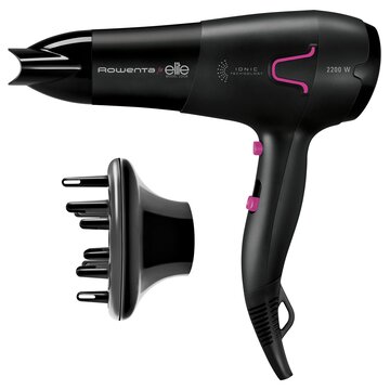 Elite cv5623 asciuga capelli 2200 w nero