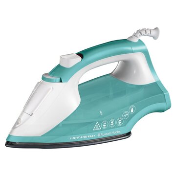 Russel Hobbs Russell Hobbs 26470-56 ferro da stiro Ferro a vapore Piastra antiaderente 2400 W Verde, Bianco