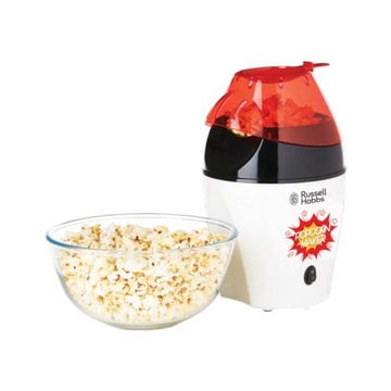 Russel Hobbs Russell Hobbs Fiesta Macchina per Popcorn 1200 W Nero, Rosso, Bianco