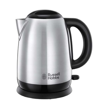 Russel Hobbs Adventure bollitore elettrico 1,7 L Nero, Argento 2400 W