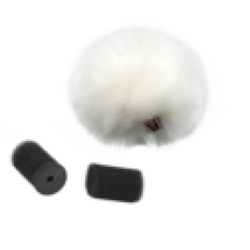 Rycote Antivento in pelo colore bianco