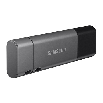 Samsung DUO Plus unità flash USB 32 GB USB C 3.2 Gen 1 (3.1 Gen 1) Nero, Grigio
