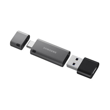 Samsung DUO Plus USB 256 GB USB A / USB C 3.2 Gen 1 (3.1 Gen 1) Nero, Argento