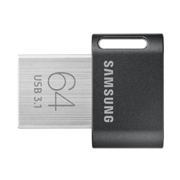 Samsung FIT Plus 64 GB USB A 3.2 Grigio, Argento