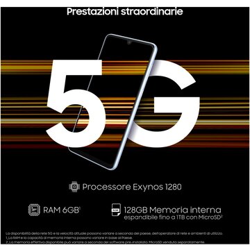 Samsung Galaxy A53 5G 6.5” FullHD+ Doppia SIM 128 GB Awesome Black