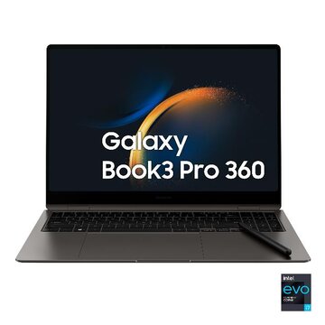 Samsung Galaxy Book3 Pro 360 - 16″ Touch WQXGA, i7-1360P, 16GB LPDDR5, Iris Xe, SSD 512GB, Win 11 Pro