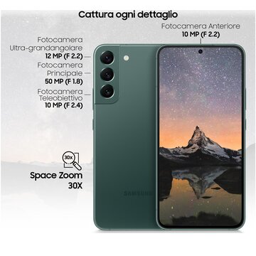 Galaxy S22+ 5G 6.6'' 2X 256GB Doppia SIM Green