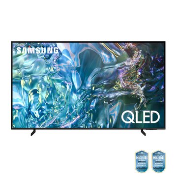 Q60d tv qled 4k 85” qe85q60dauxzt smart tv wi-fi titan gray 2024, quantum processor lite 4k, 4k upscaling, airslim design, ots lite