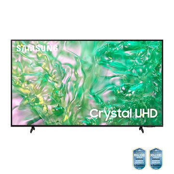 Tv crystal uhd 4k 55” ue55du8070uxzt smart tv wi-fi black 2024 processore crystal 4k 4k upscaling airslim design ots lite