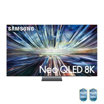 Tv neo qled 8k 85” qe85qn900dtxzt smart tv wi-fi graphite black 2024, nq8 ai gen3 processor 8k, 8k ai upscaling pro, infinity air design, dolby atmos