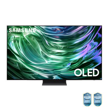 Tv oled 4k 55” qe55s90daexzt smart tv wi-fi graphite black 2024, processore nq4 ai gen2, self-illuminating pixels, laser slim design, dolby atmos