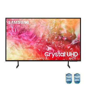 Ue55du7170uxzt tv crystal uhd 4k 55” smart tv wi-fi black 2024 processore crystal 4k 4k upscaling slim look design ots lite