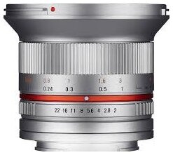 Samyang 12mm f/2.0 NCS CS Fuji X Silver