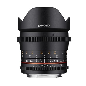 Samyang 16mm t/2.6 VDSLR Canon