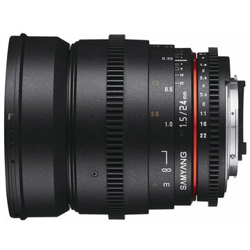 LK Samyang 24mm t/1.5 II VDSLR ED AS IF UMC Sony [Usato]