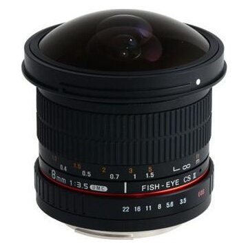 Samyang 8mm f/3.5 Aspherical UMC Fish-eye CS II Pentax