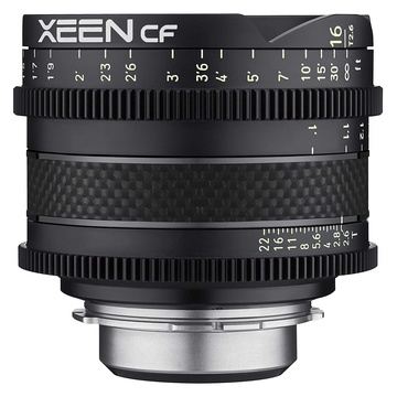 Xeen cf 16mm t/2.6 ff cine canon