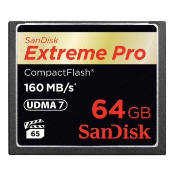 SanDisk 64GB Extreme Pro CF 160MB/s 64GB