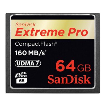 SanDisk CompactFlash 64GB Extreme Pro CF 160MB/s