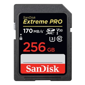 SanDisk 256GB Exrteme PRO SDXC Classe 10 UHS-I