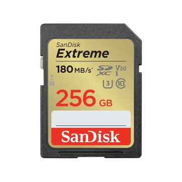 SanDisk Extreme 256 GB SDXC UHS-I Classe 10