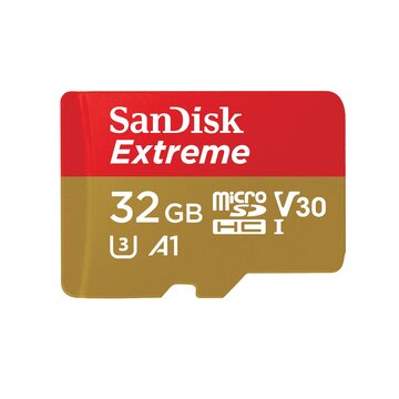 Extreme 32 gb microsdhc uhs-i classe 10