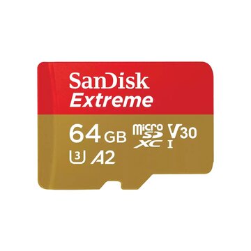 SanDisk Extreme 64 GB MicroSDXC UHS-I Classe 10