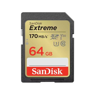 SanDisk Extreme 64 GB SDXC UHS-I Classe 10