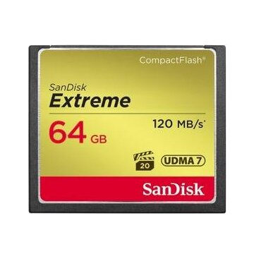 SanDisk 64GB Extreme CF 120MB/s UDMA7
